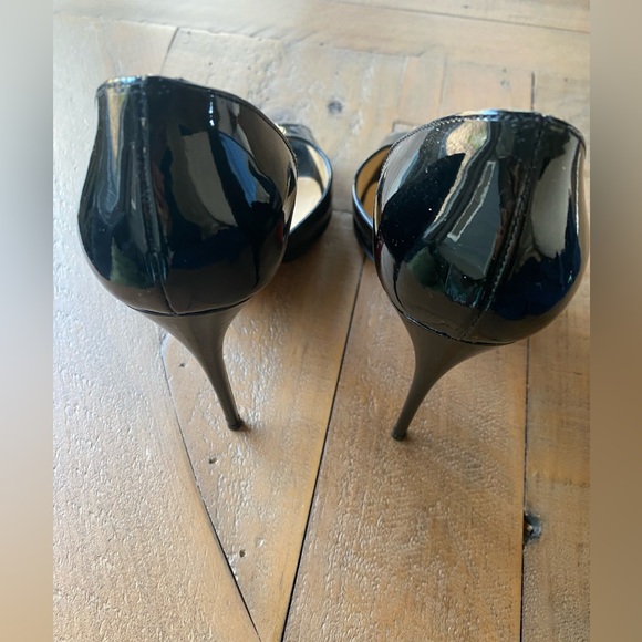 CHRISTIAN LOUBOUTIN Patent Peep Toe D’orsay Heel - Picture 4 of 7